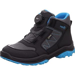 Superfit JUPITER licht gevoerde Gore-Tex sneakers voor jongens, zwart blauw 0010, 35 EU Breed