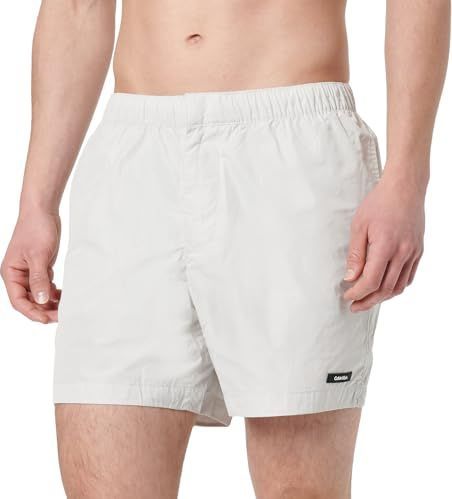 Zwembroek - Effen - Gladde Stof - Met Zakken