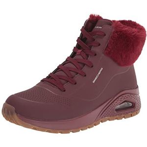 Skechers Dames Uno Rugged Sneaker, Bordeaux, 37 EU