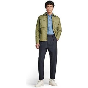 G-STAR Wafeljassen voor heren, Groen (Vers Legergroen D21058-c442-9822), S