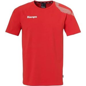 Kempa - Sportshirt - Ronde Hals - Zwart - Katoen/Viscose