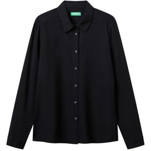 United Colors of Benetton Overhem, Zwart, XS