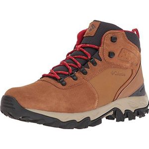 Columbia Newton Ridge Plus II waterdichte wandelschoen voor heren, Elk Berg Rood, 6 UK Wide