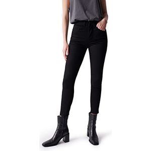 Salsa Secret Glamour True Black Jeans voor dames, Zwart, 34