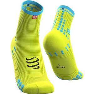 COMPRESSPORT Heren Racing Sock High Compression hardloopsokken (2 stuks)