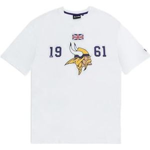 New Era NFL Games Square Arch Oversized T-Shirt Minnesota Vikings Wit