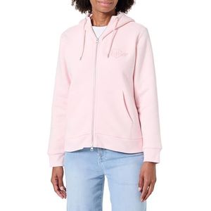GANT - Sweatvest - Rosa - Met Ritssluiting en Capuchon