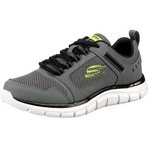 Skechers 232001 Nvor gymschoenen voor heren, Grijs en zwart., 40 EU