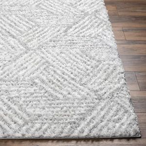 Surya Luro Shaggy tapijt, moderne vloerkleden voor woonkamer, eetkamer, zachte shaggy tapijten voor slaapkamer, geometrisch pluizig tapijt, onderhoudsvriendelijke pluche pool - groot tapijt 160 x 213