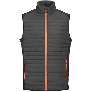 Bestseller A/S JJEMULTI bodywarmer Collar NOOS vest, asfalt, M, asphalt, M