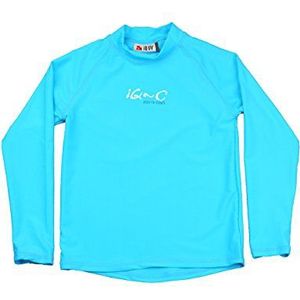 iQ-Company UV-kleding voor kinderen 300 shirt met lange mouwen, turquoise (oceaan), maat 128/134