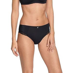 Susa Capri slip voor dames, zwart, 44