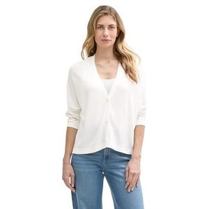 TOM TAILOR - 10315 - Cardigan - Whisper White - Gebreid Vest voor Dames