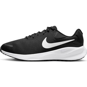 NIKE revolution 7 wide, laag heren, Zwart Wit, 38.5 EU Ancho