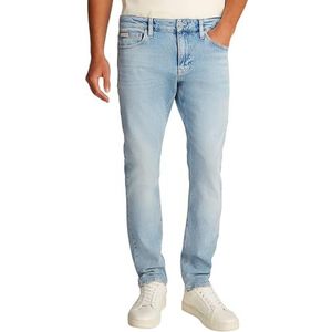 Jeans - Denim Light - Met Riemlussen - Achterzakken - Wassing