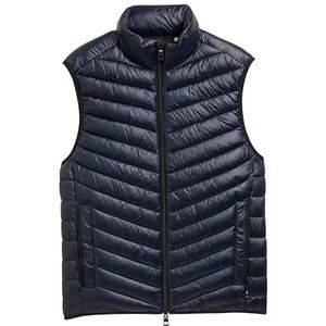 TOM TAILOR heren vest, 10668 - Sky Captain Blue, XL