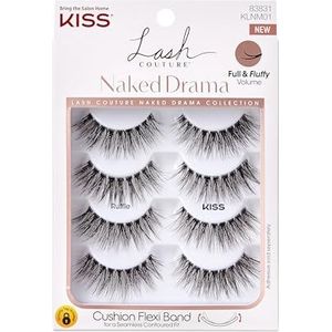 Kiss Lash Couture Naked Drama Collection Ruffle (Pack of 3)