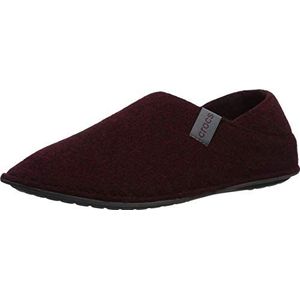 Crocs Classic Convertible slipper, uniseks pantoffels, Bourgondië Charcoal Rood, 37/38 EU