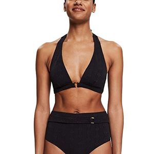 ESPRIT Dames Shelly Beach Pad.halternek bikini, zwart, 40/D