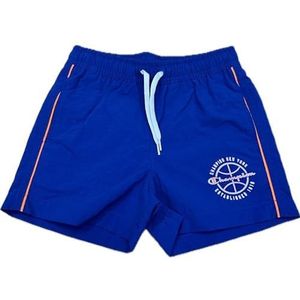 Champion Legacy Modern Basket Beach Shorts B - Crinkle Taslon Shorts, nachtblauw, 11-12 jaar kinderen en jongens SS24, NACHT BLAUW, 11-12 Jaar