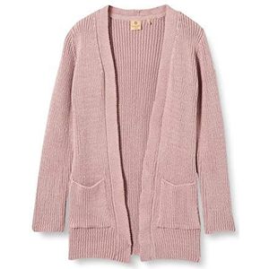 Bellybutton mother nature & me Gebreide jas voor babymeisjes, Deauville Mauve|roze, 74/80 cm