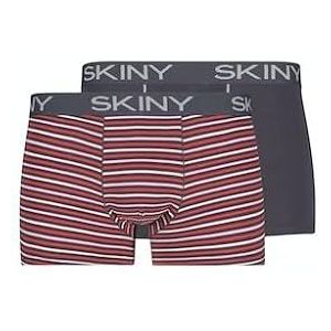 SKINY Heren Cotton Multipack 086487 boxershorts, Virtual Stripes Selection, S (verpakking van 2), Virtual Stripes Selection, S