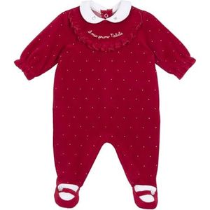 Chicco - Rompertje - Karmijnrood - Gestippeld - Lang/maxi