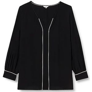 Triangle Bluse blouse voor dames, zwart, 72 NL