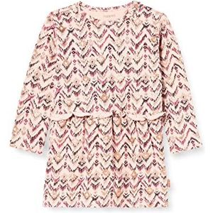 Noppies Baby Baby-meisjes G Dress Ls Savannah AOP kinderjurk, Rose Smoke - P778, 56 cm