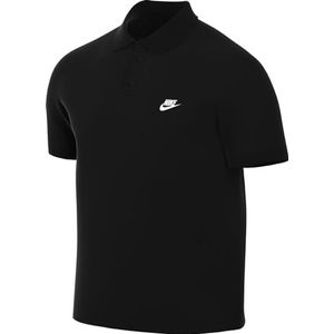 Nike Heren M Nk Club Ss Polo Pique, Black/White, FN3894-010, XS