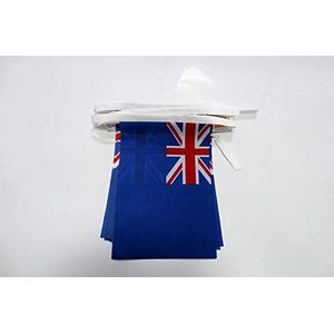Guirlande 20 Drapeaux Blue Ensign Britannique en Polyester, 21cm x 15cm