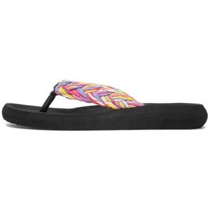 Rocket Dog - Sunset Cord - Teenslippers - Multi - Textiel - Gevlochten Bandjes