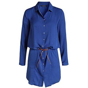 ESPRIT Collection dames blouses jurk zijdeachtig, knielang