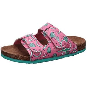 KangaROOS K-Korki damesslippers, Daisy Pink Watermeloen, 38 EU