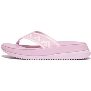 Fitflop Dames SURFF Webbing teenpost sandalen, Wild Lila, 41 EU, Wilde Lila, 41 EU