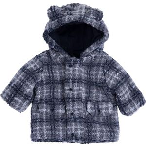 Chicco Giubbino Con Cappuccio Warme winterjas met afneembare capuchon voor babyjongens, Grijs, 24 Maanden