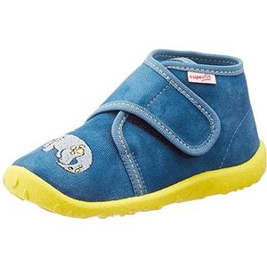 Superfit Spotty Jongens Pantoffels, Blauw/Grijs 8030, 18 EU