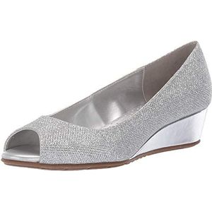 Bandolino Womens Candra Silver Glamour 7 M