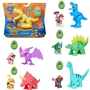 La Pat' Patrouille - 6058512 - Children's Toy - Pack of 2 Dino Rescue Figurines - Paw Patrol Figurines - Random Models