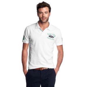 ESPRIT Poloshirt voor heren, slim fit, wit (100 wit), 48 NL