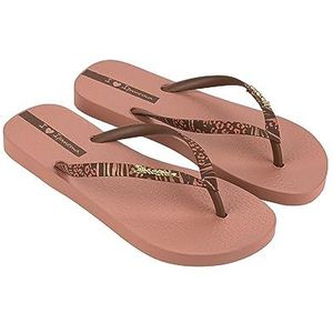 Ipanema Duna FEM teenslippers voor dames, roze/bruin, 37 EU, Roze Brown, 37 EU