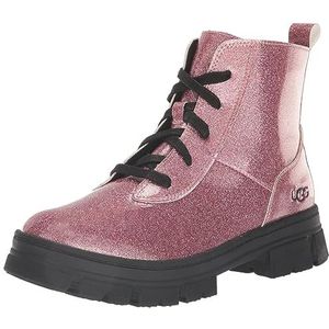 UGG Jongen Unisex Kids Ashton Lace Up Klassieke Boot, Glitter Roze, 5 UK Kind, Glitter Roze, 5 UK Child