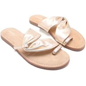 GIOSEPPO Charlemont Platte sandalen voor dames, platina, maat 35, Platina, 35 EU