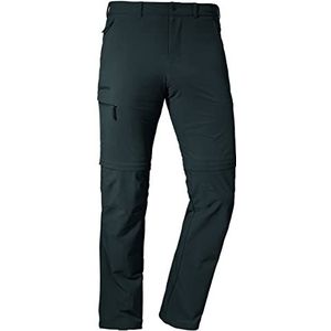 Schöffel Pants Koper1 Zip Off, flexibele herenbroek met afritsfunctie, sneldrogende en verkoelende wandelbroek van 4-weg stretch voor heren