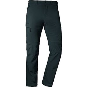 Schöffel Heren Pants Koper1 Zip Off broek, asfalt, 110