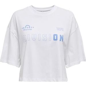 Onlsue S/S Sport Top Box JRS, wit (bright white), XL
