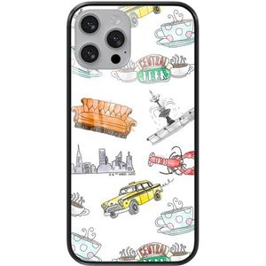 ERT GROUP mobiel telefoonhoesje voor Apple Iphone 7 PLUS/ 8 PLUS origineel en officieel erkend Friends patroon 011 gemaakt van gehard glas, aangepast aan de vorm van de mobiele telefoon, beschermhoes