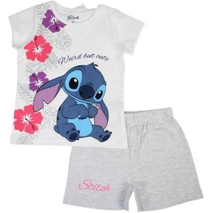 Lilo & Stitch Set voor meisjes, paars, 6 jaar (2 stuks) uniseks kinderen, Paars, 6 Jaar