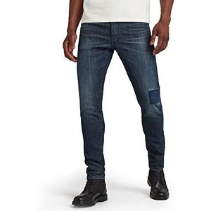 G-Star Raw 3301 Slim Fit Jeans heren, Blauw (Worn in Hale Navy Restored B767-C599), 27W / 32L