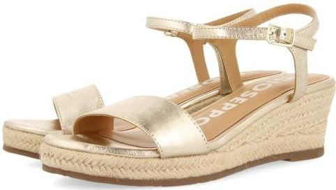 Gioseppo - Yalaha - Sandalen - Platinumkleur - Esparto Sleehak